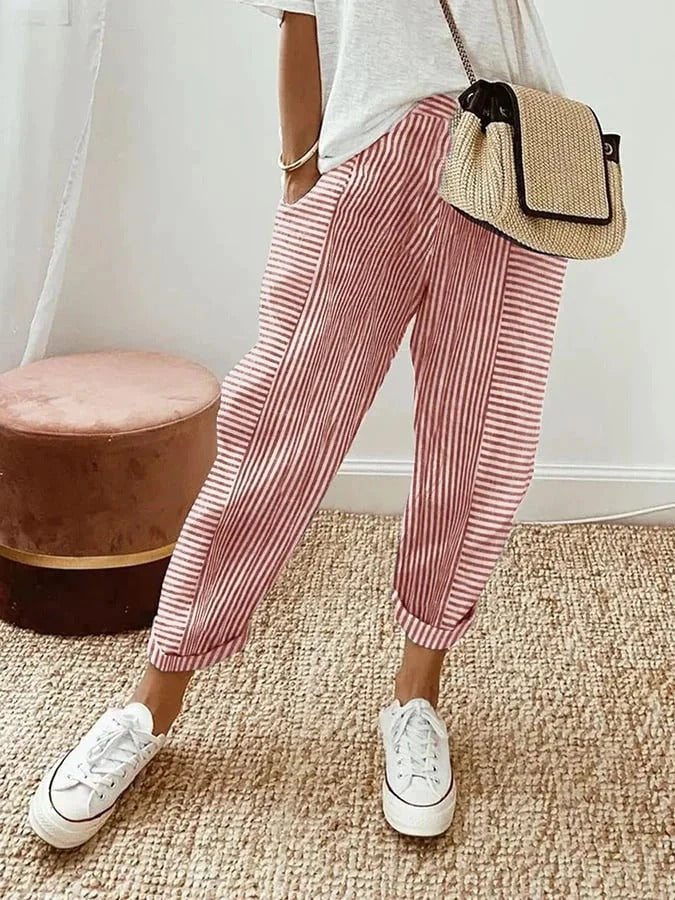 AMYNELLE – PANTALONI LEGGERI E FAVOREVOLI
