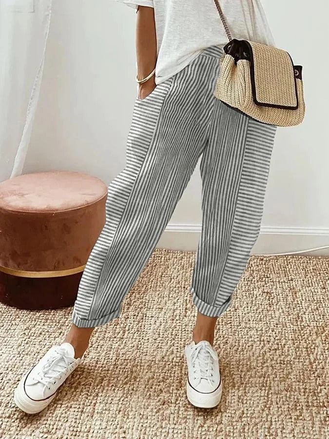 AMYNELLE – PANTALONI LEGGERI E FAVOREVOLI