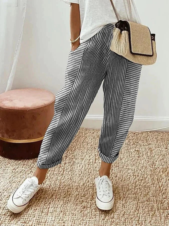 AMYNELLE – PANTALONI LEGGERI E FAVOREVOLI