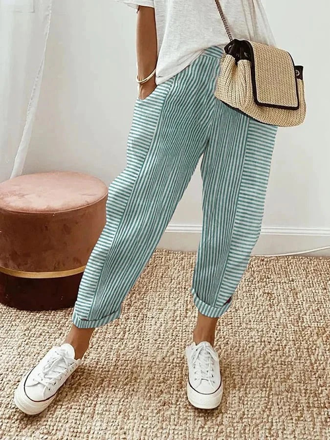 AMYNELLE – PANTALONI LEGGERI E FAVOREVOLI
