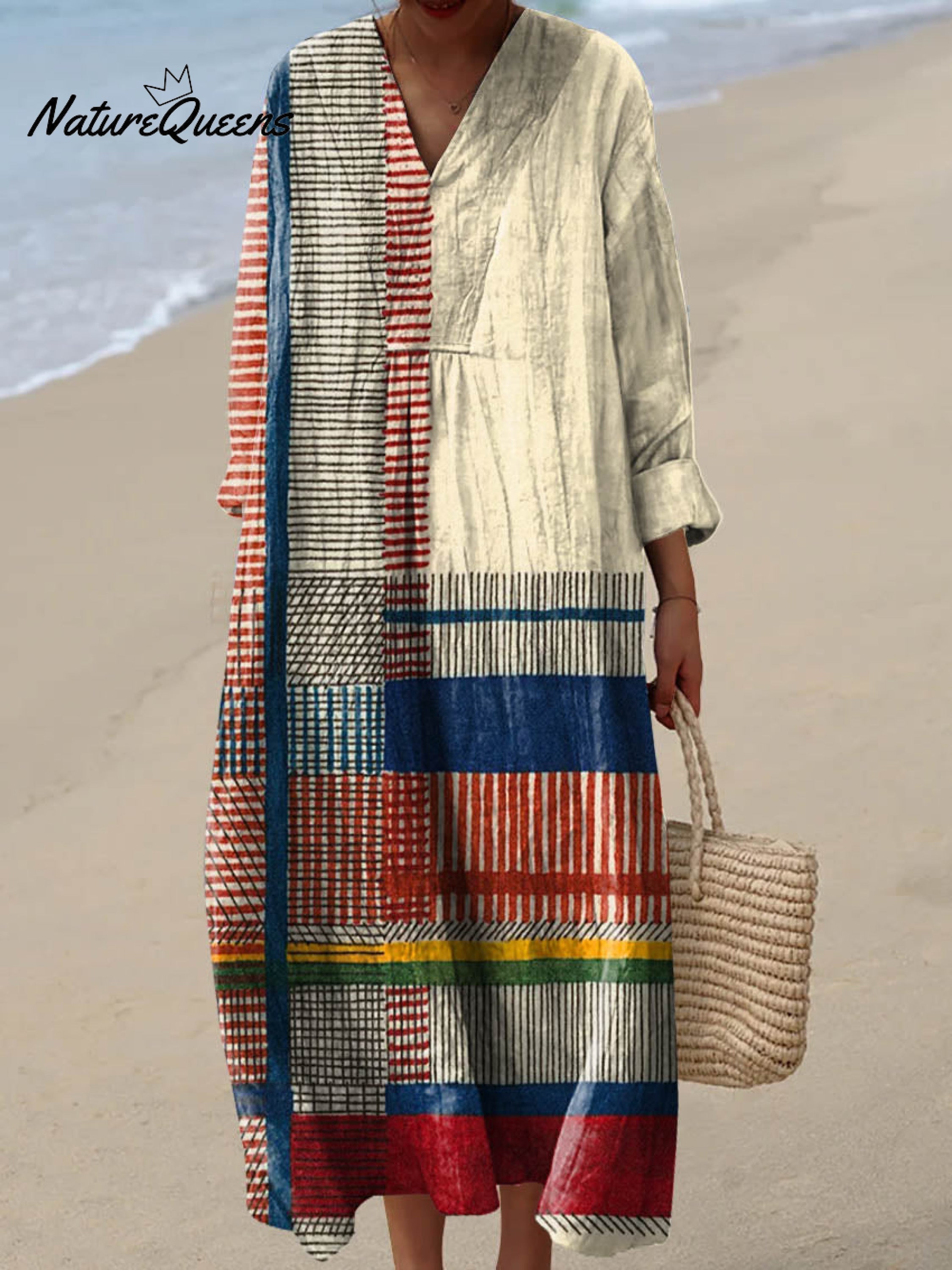 Alessandra - Vestito Patchwork