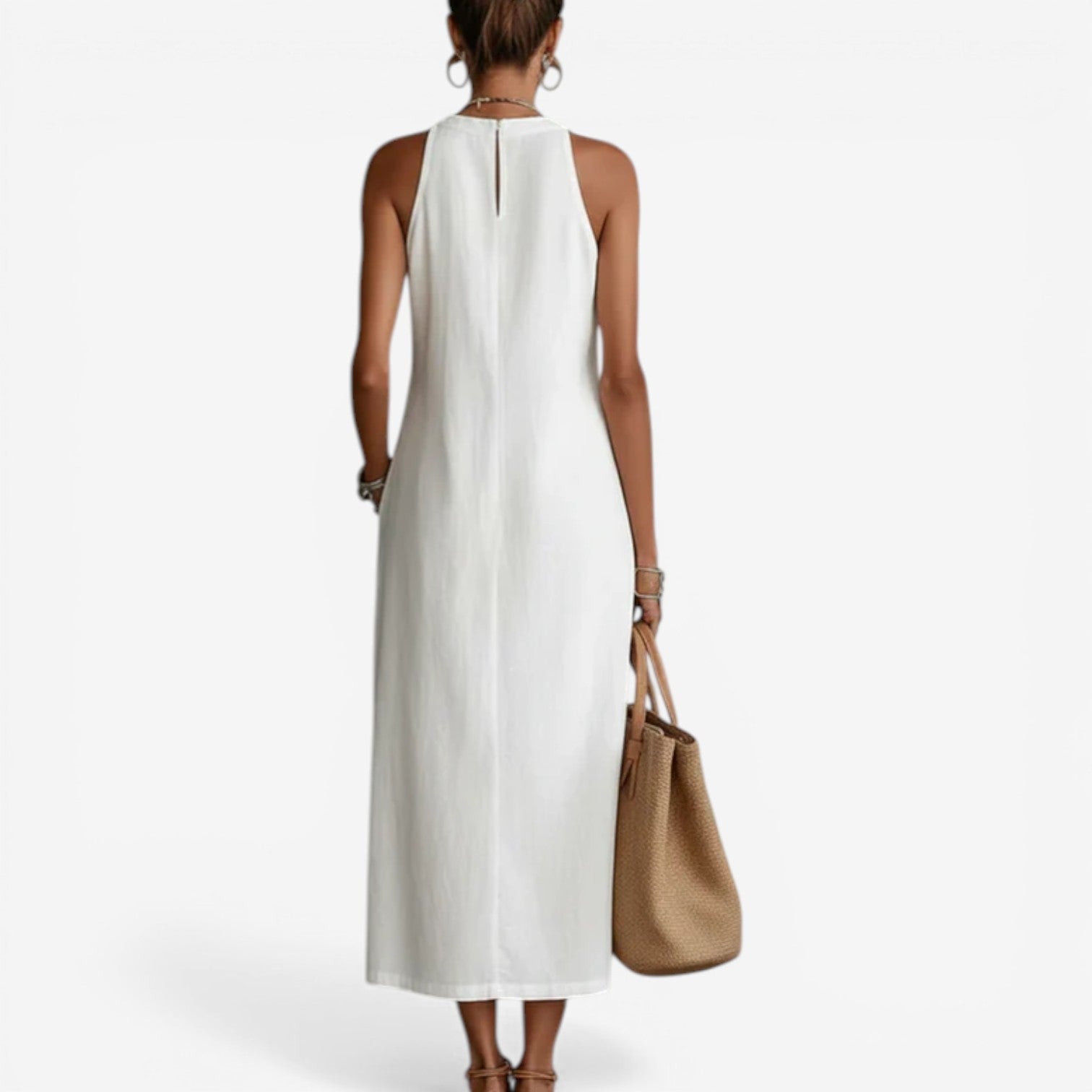 Althea™ Abito midi minimalista