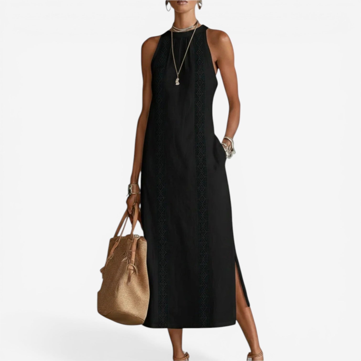 Althea™ Abito midi minimalista