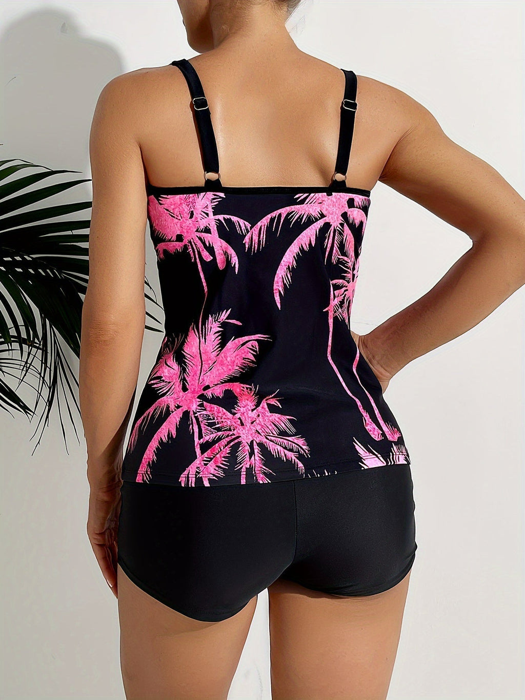 Amira | Set Tankini Floreale Rosa