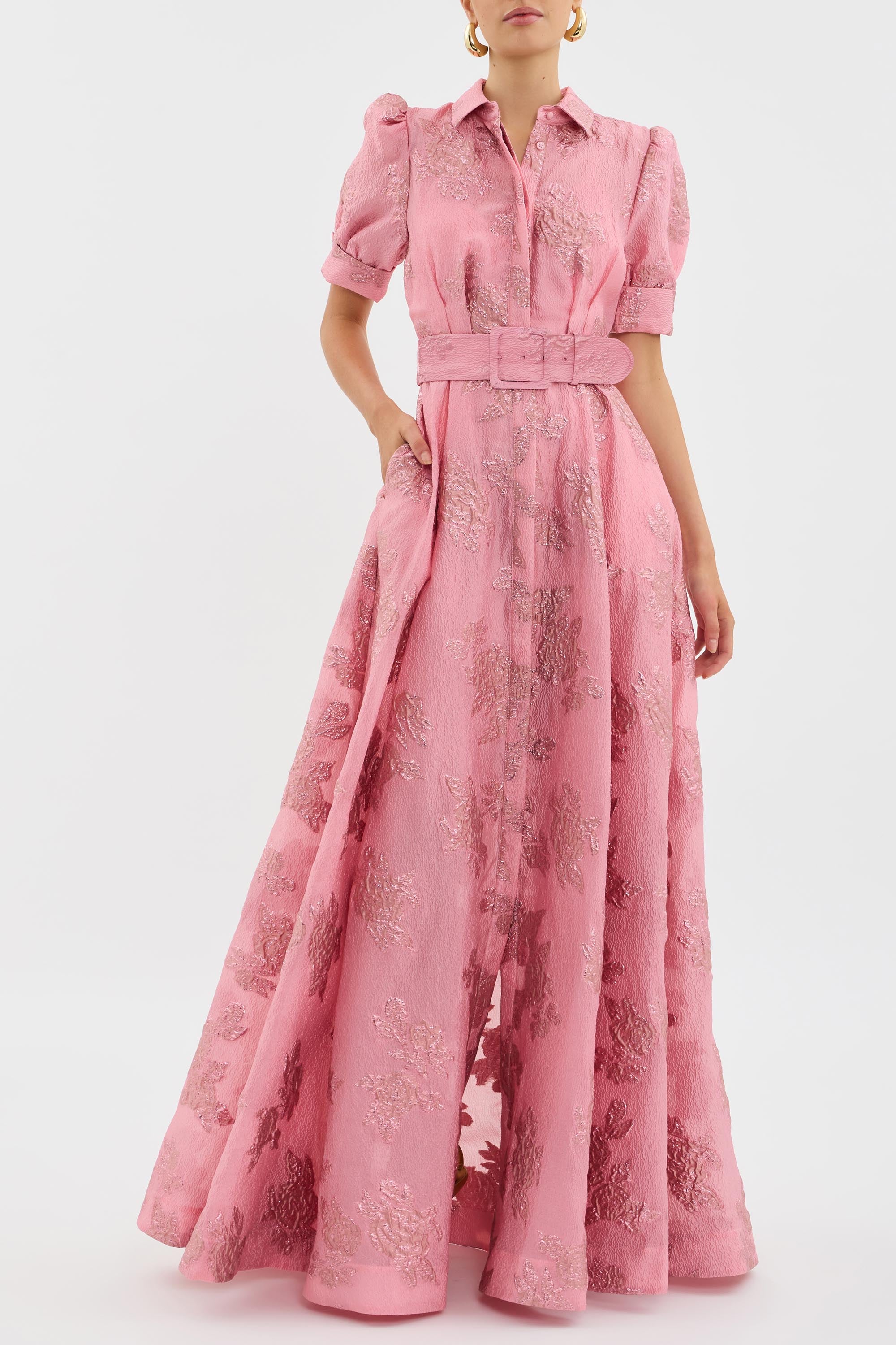 Anabella - Vestito con Maniche Puff Corte