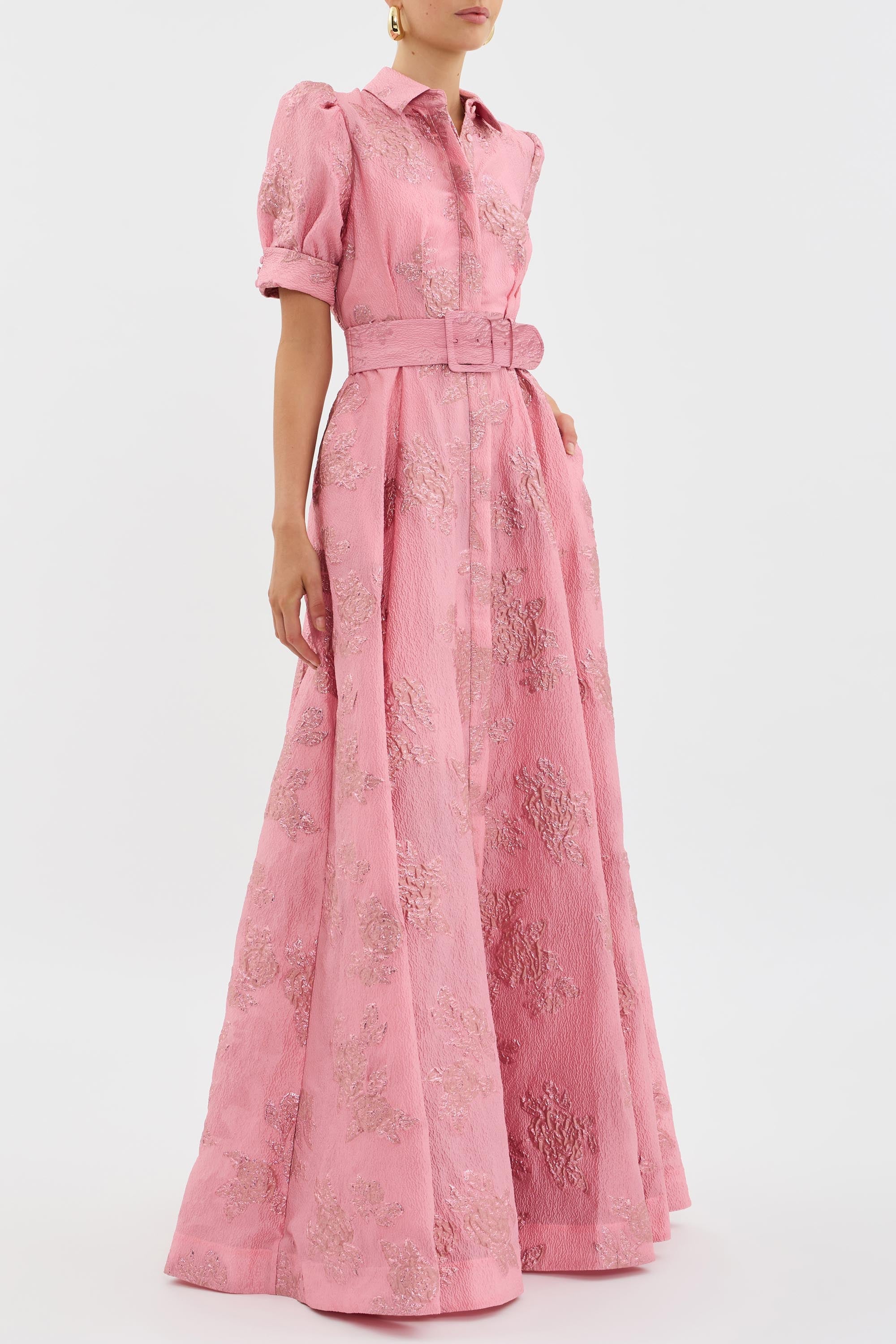 Anabella - Vestito con Maniche Puff Corte