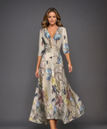 Aria™ | Vestito Chic con Stampa Floreale