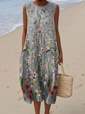 Cara™ Vestito Midi Wildflower