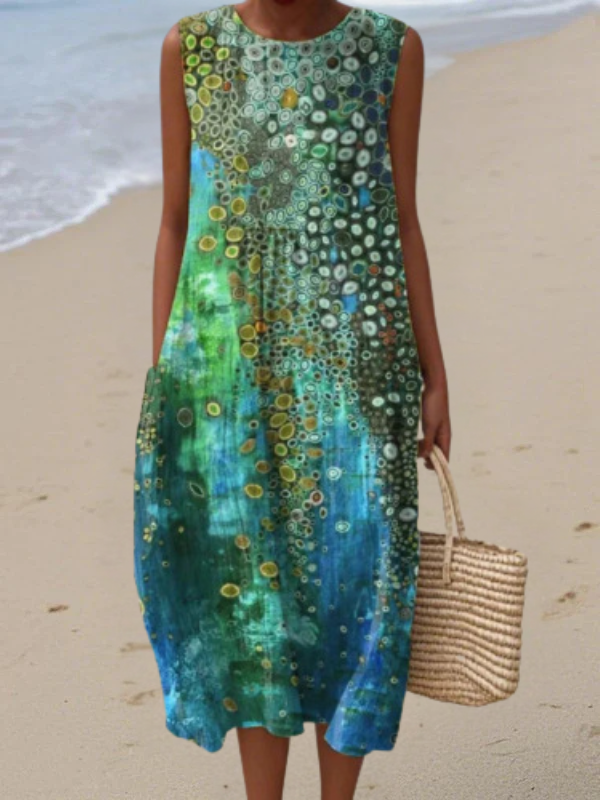 Carola - Reef Midi Dress