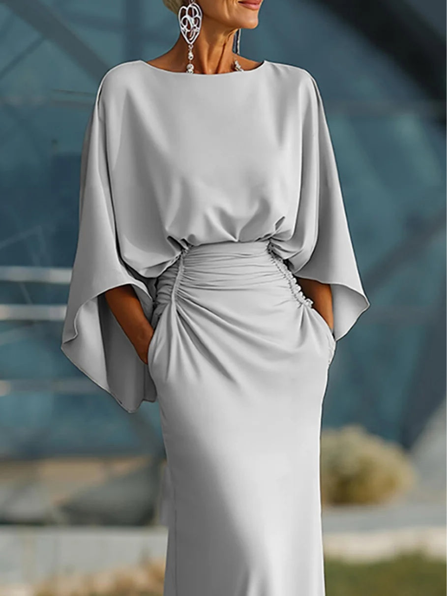 Clara | Elegante vestito senza maniche con scollatura a V