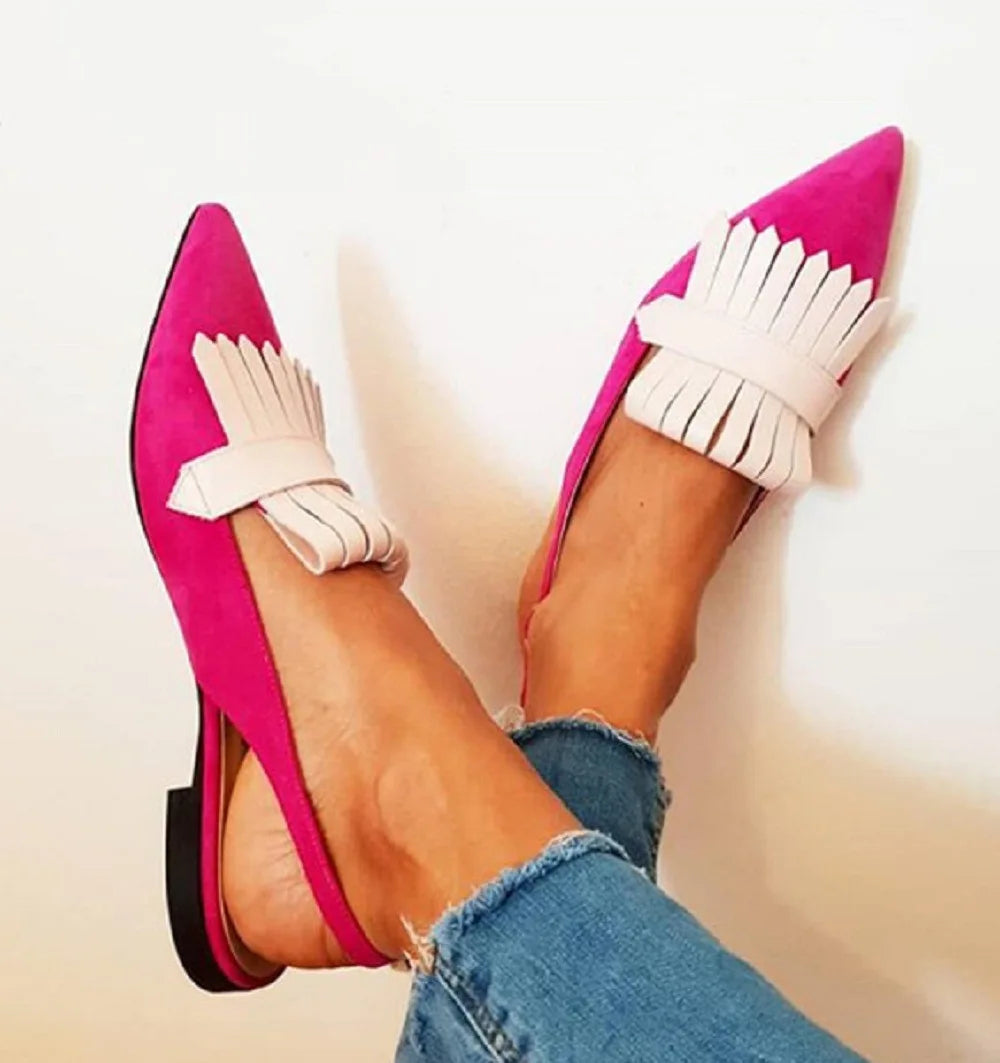 DÉCOLLETÉ CON TACCO APERTO SUL RETRO