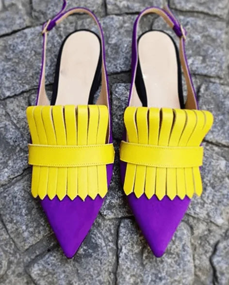 DÉCOLLETÉ CON TACCO APERTO SUL RETRO