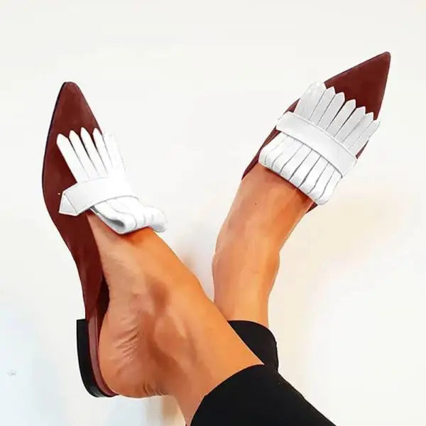 DÉCOLLETÉ CON TACCO APERTO SUL RETRO
