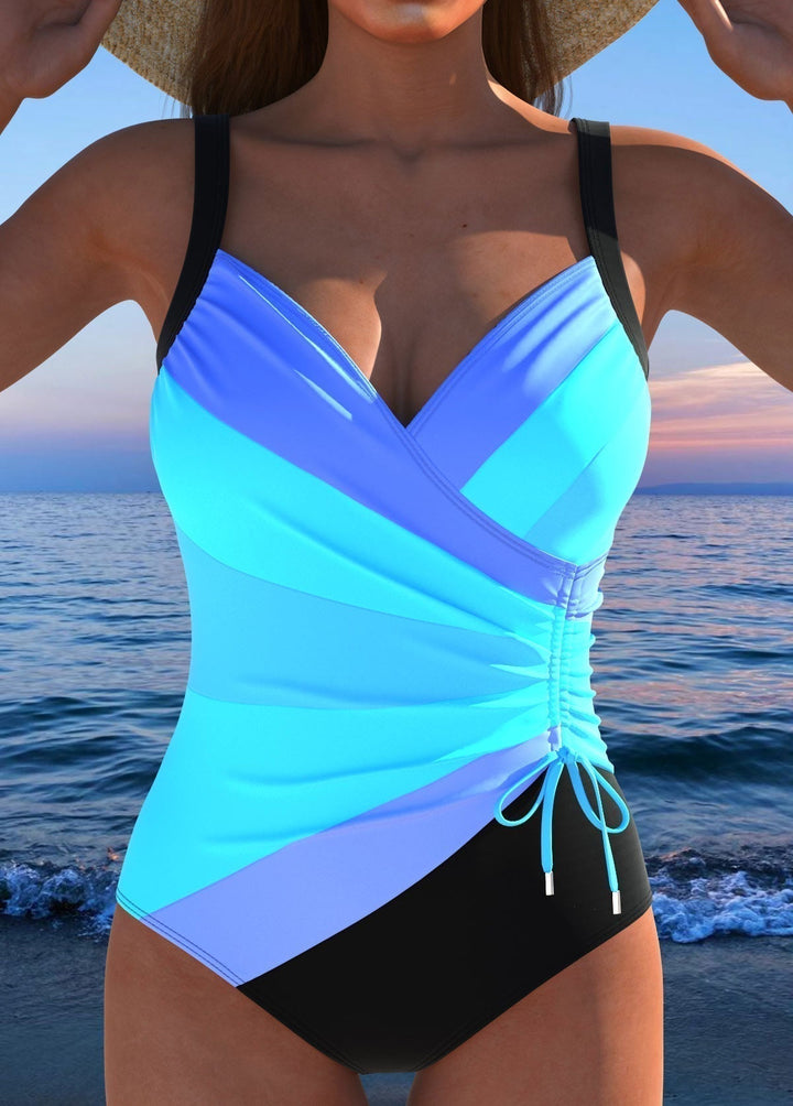 Dakota | Costume da bagno intero lusinghiero con stampa colorata