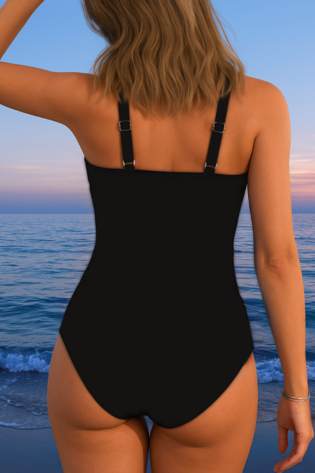 Dakota | Costume da bagno intero lusinghiero con stampa colorata