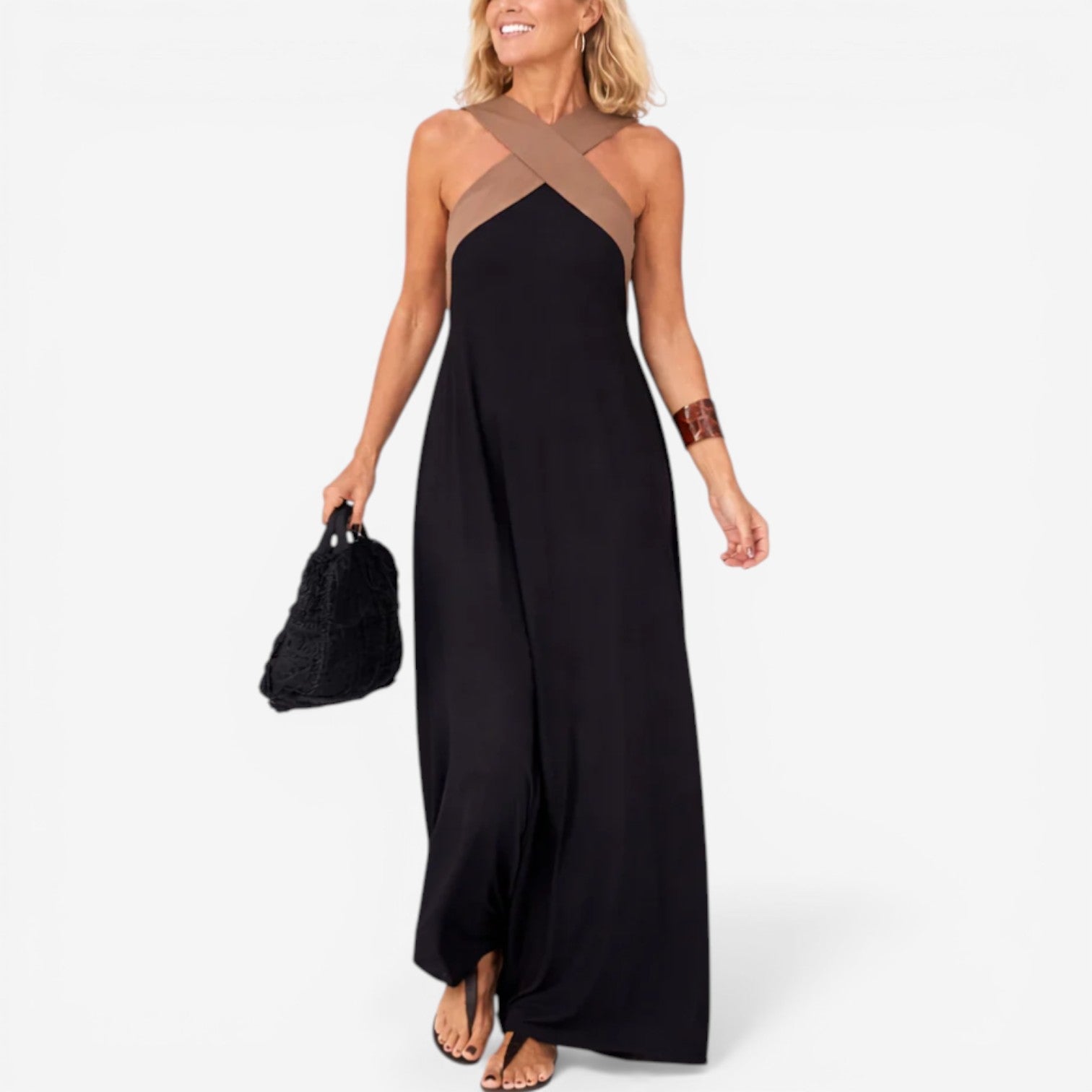 Daphne™ Maxi con spalline incrociate