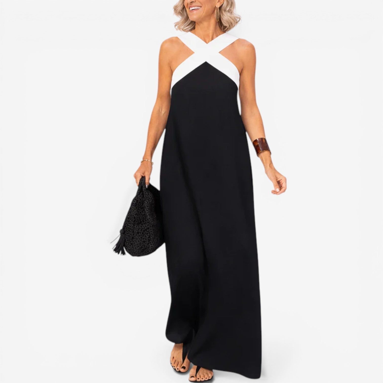 Daphne™ Maxi con spalline incrociate