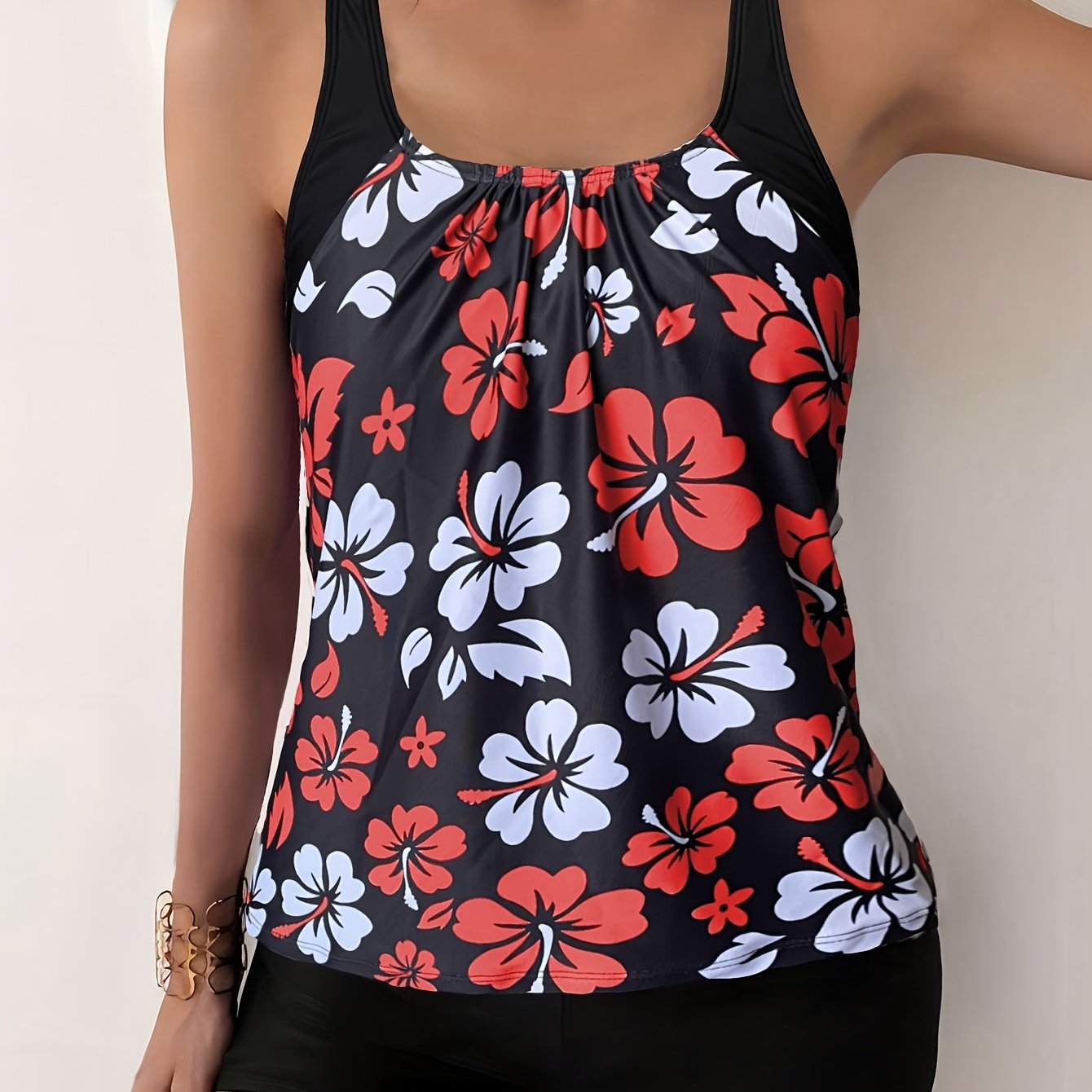 Elena | Set Tankini con Stampa Floreale