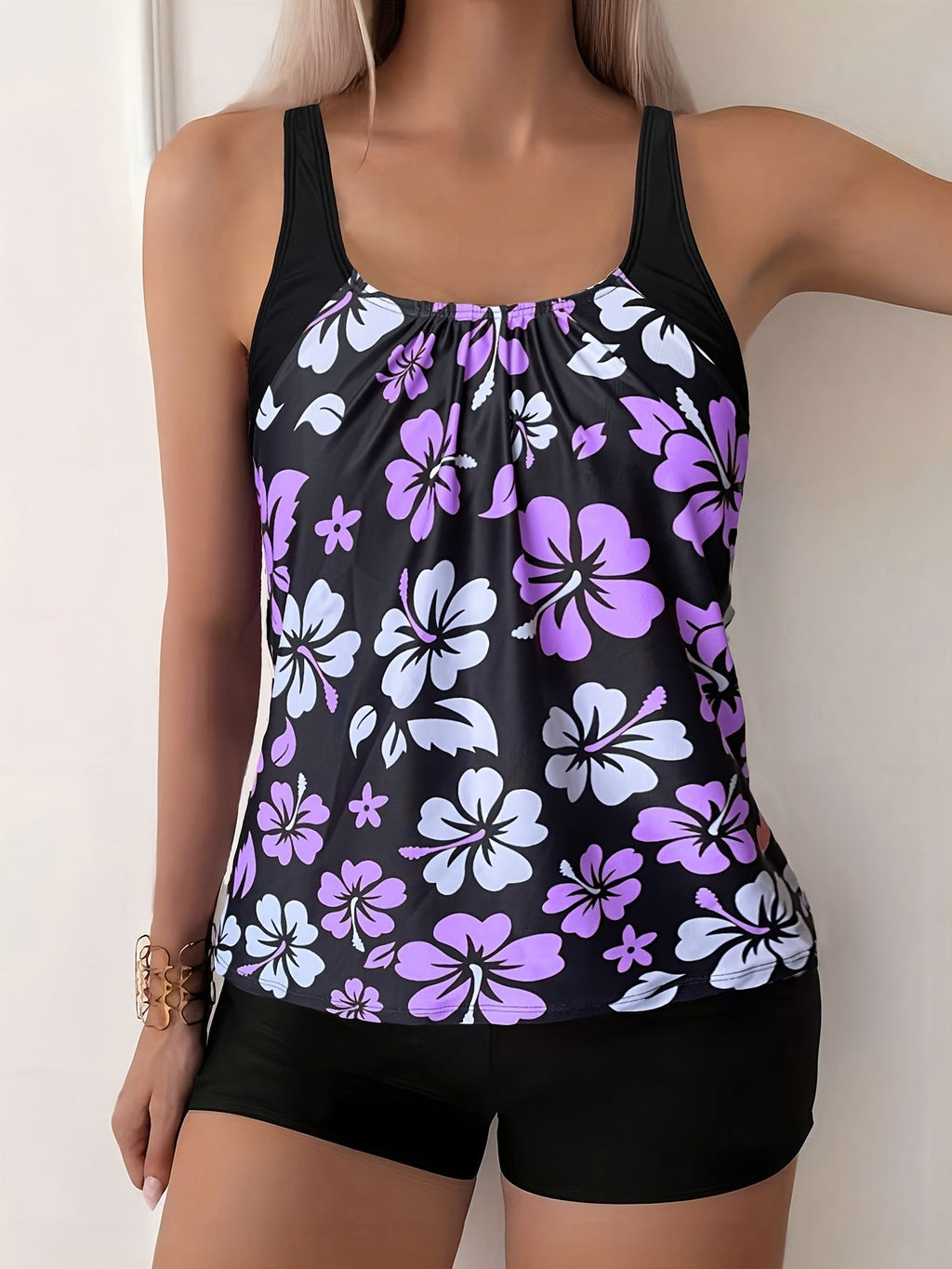 Elena | Set Tankini con Stampa Floreale