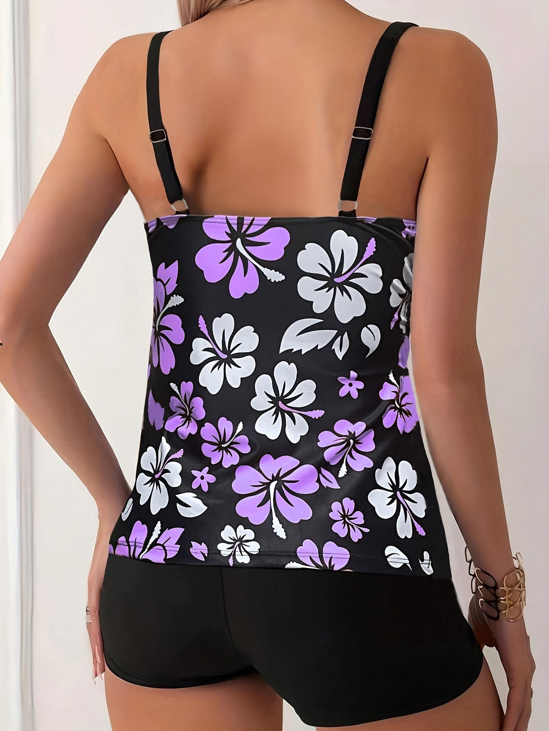 Elena | Set Tankini con Stampa Floreale