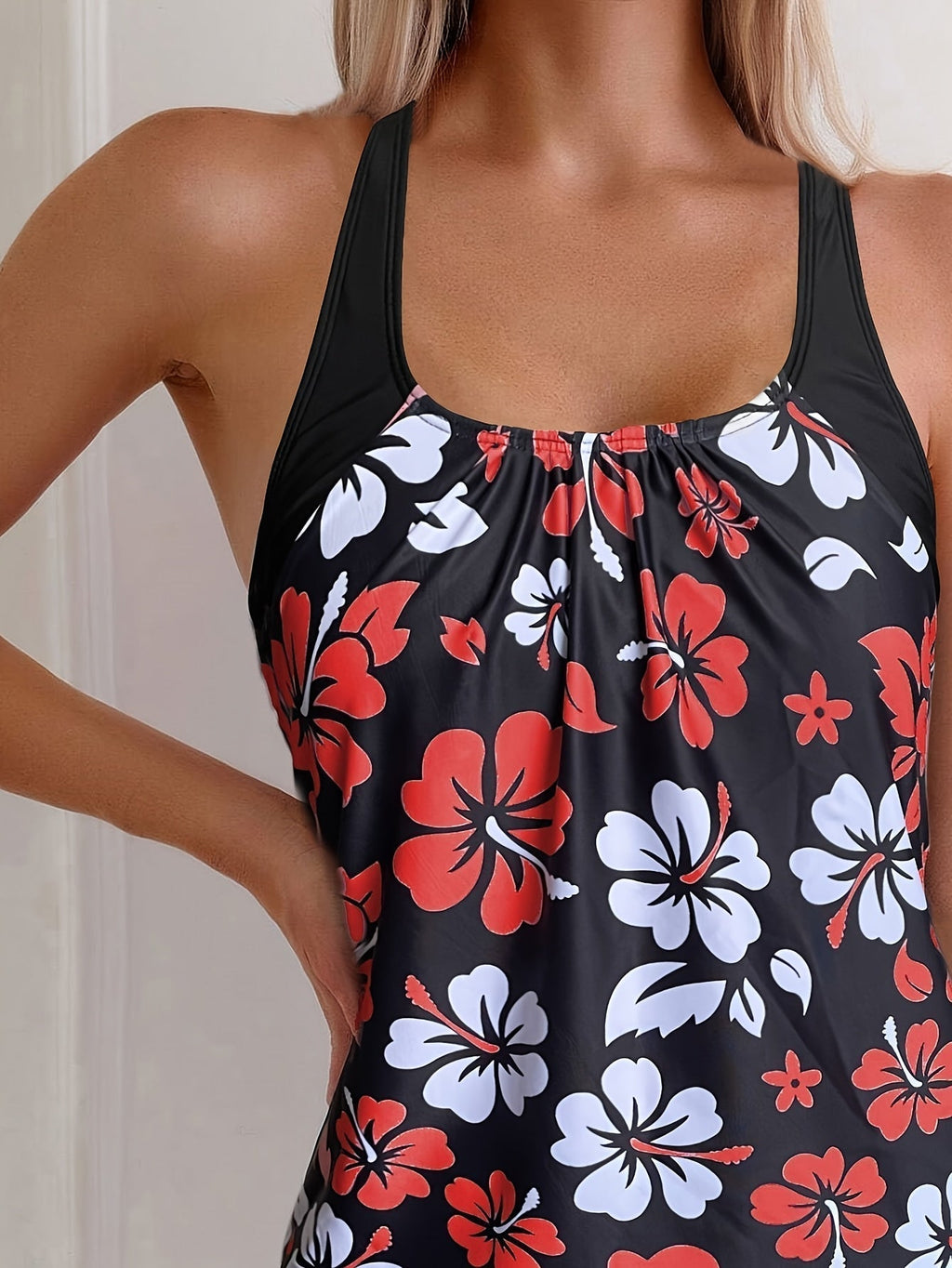Elena | Set Tankini con Stampa Floreale