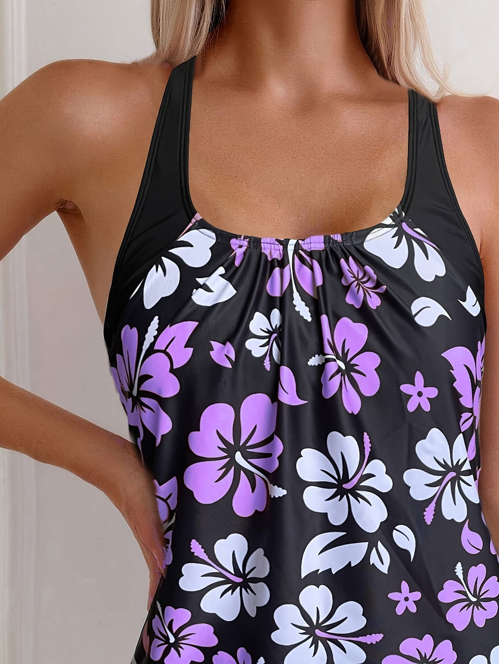 Elena | Set Tankini con Stampa Floreale
