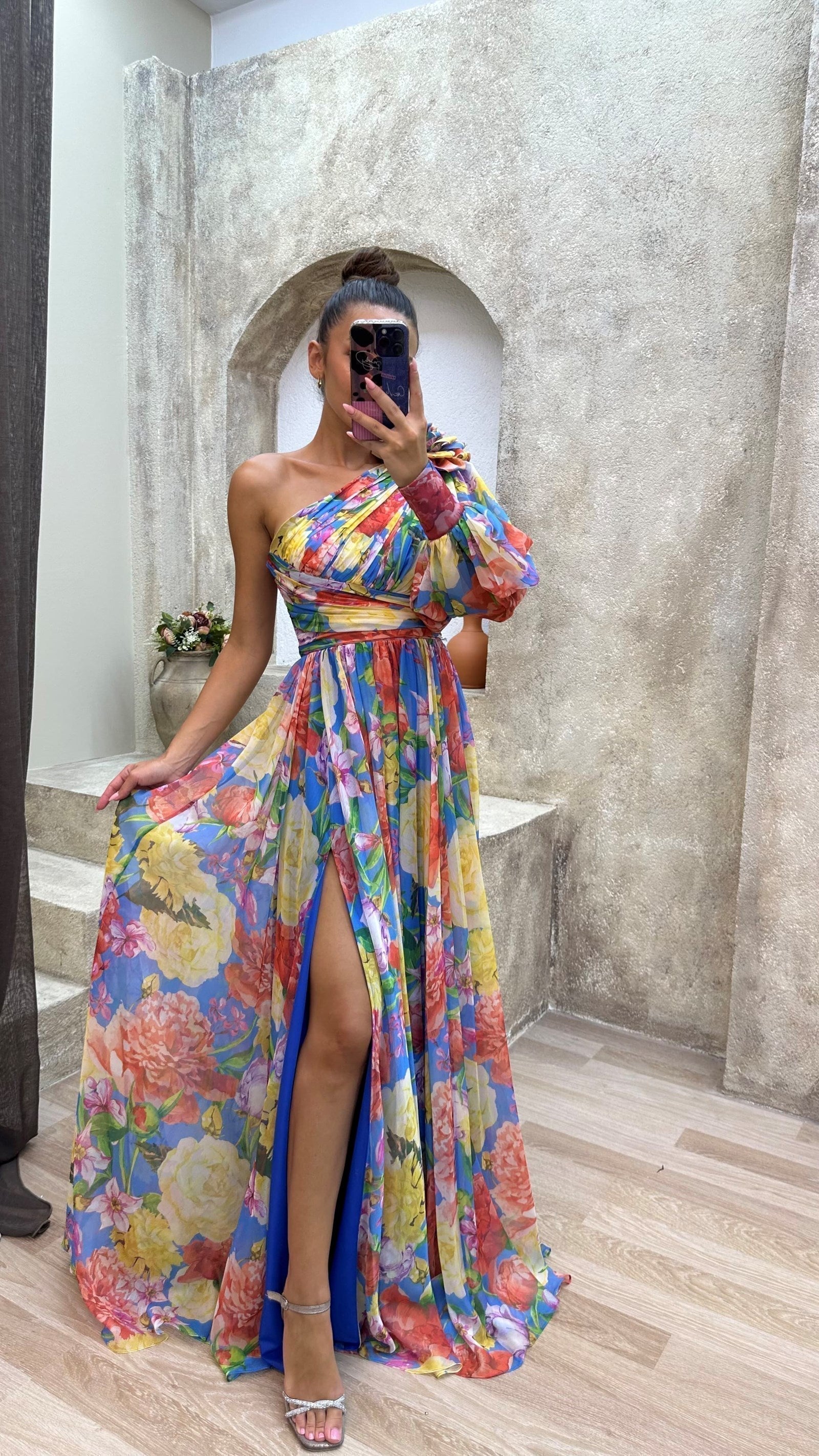 Evelyn™ | Vestito Drama Blossom
