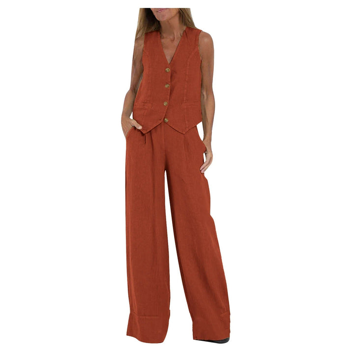 Gilet su Misura & Set in Cotone a Gamba Larga