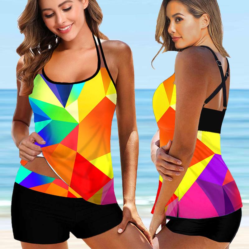 Hallie | Costume da bagno trasparente a due pezzi