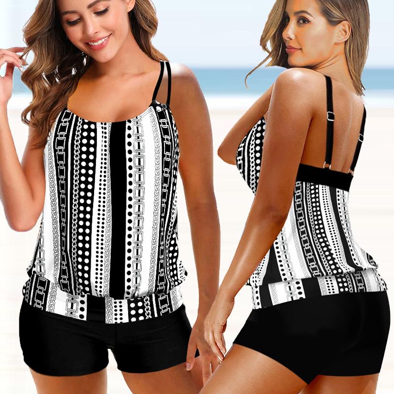 Hallie | Costume da bagno trasparente a due pezzi