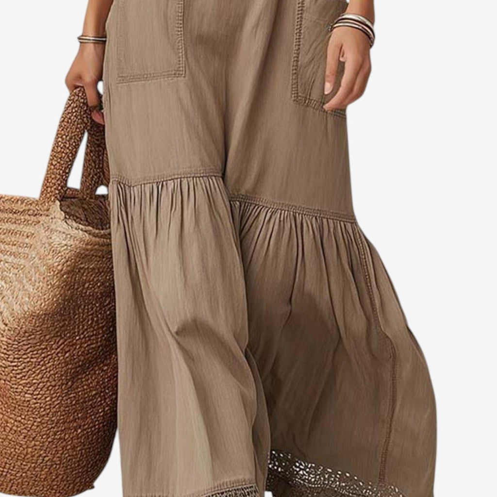 Hannah™ Abito maxi cotone puro
