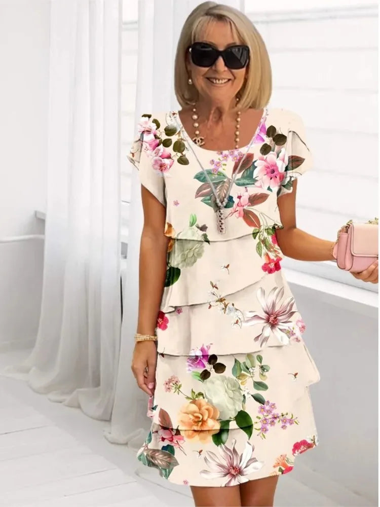 Helena | Abito Elegante con Volant