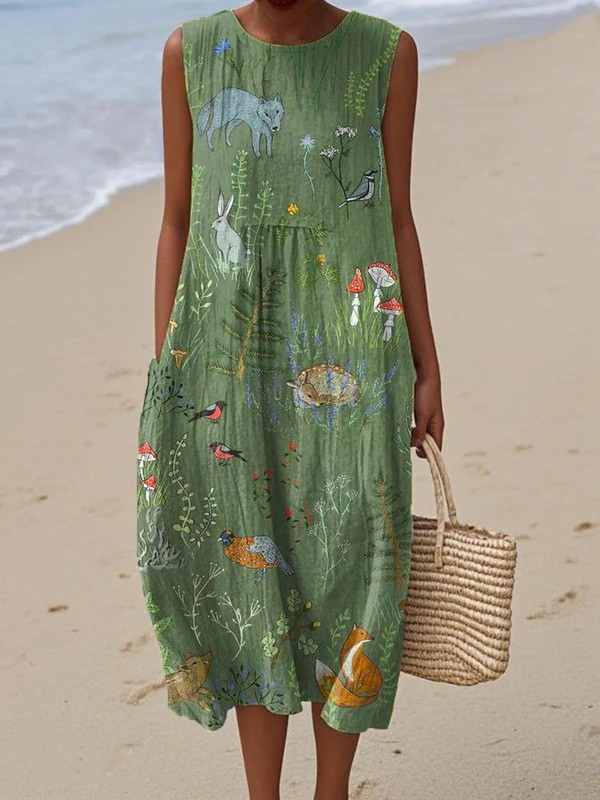 Hope | Vestito Midi Woodland