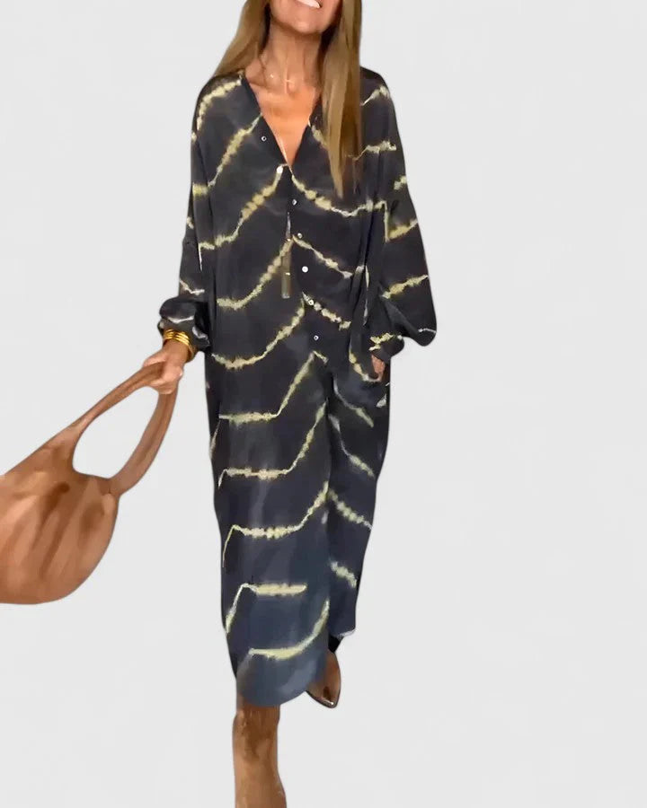 Il Vestito Maxi Striato Julia