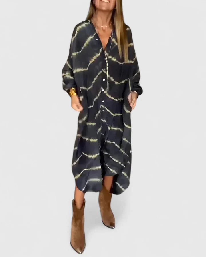 Il Vestito Maxi Striato Julia