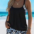 Isabella | Set Tankini Floreale Blu