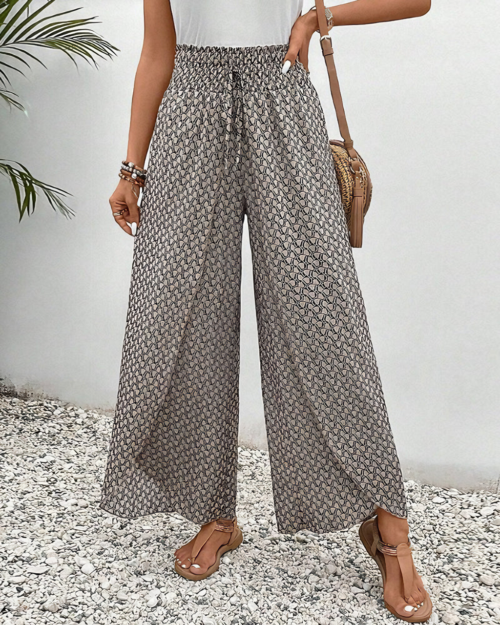 Jessica | Pantaloni Larghi Relaxati