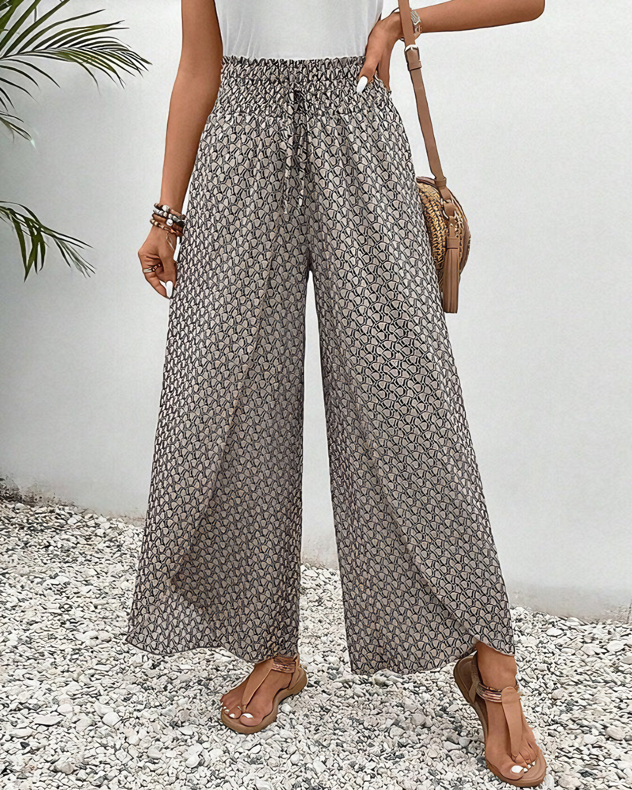 Jessica | Pantaloni Larghi Relaxati