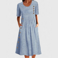 Jovie™ Abito Midi a Righe