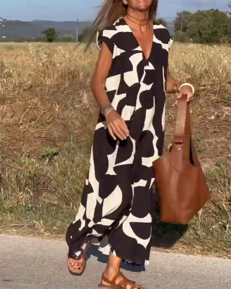 Kendall - Abito Astratto Relaxed