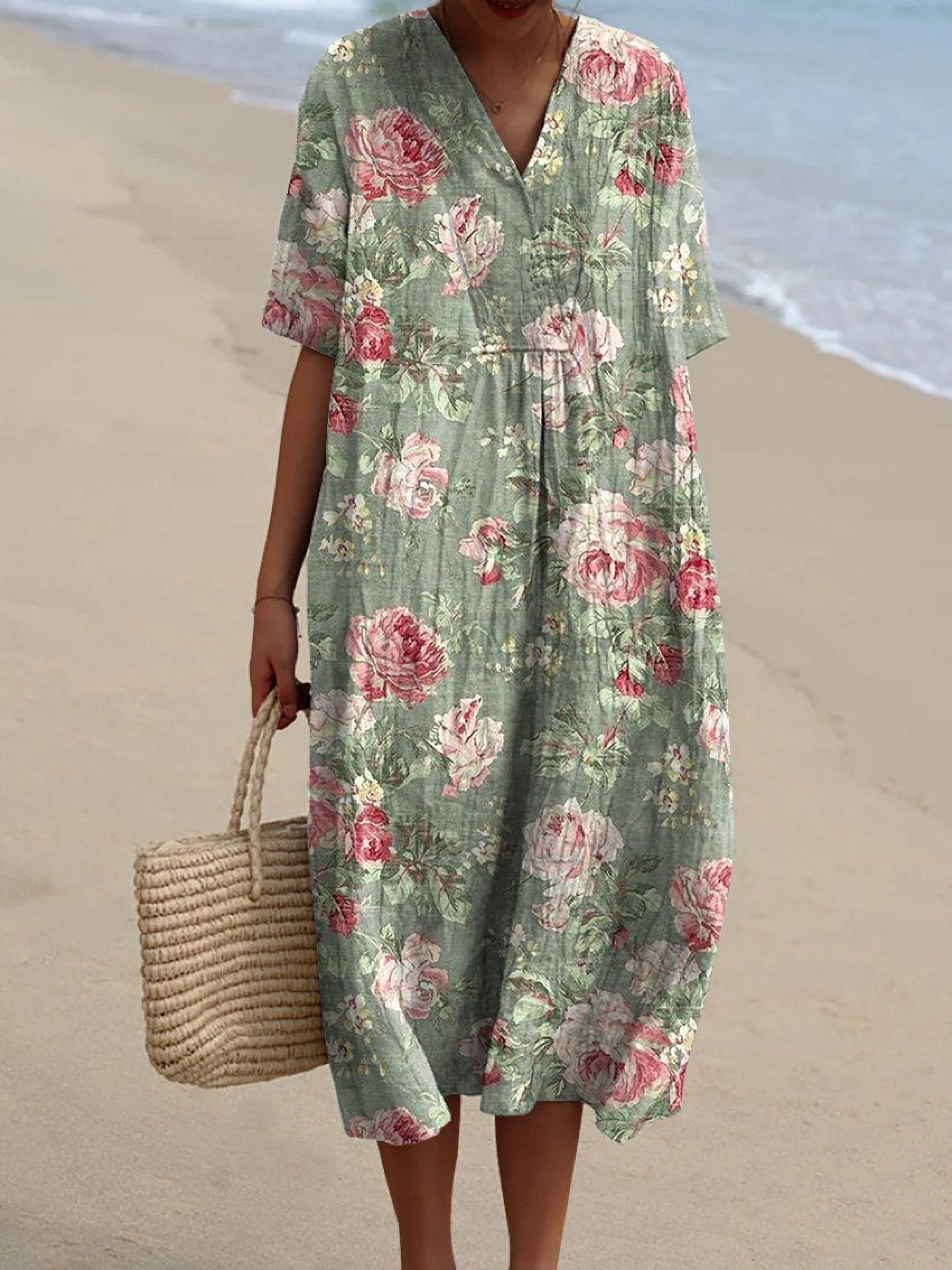 Lina - Abito Floreale Vintage