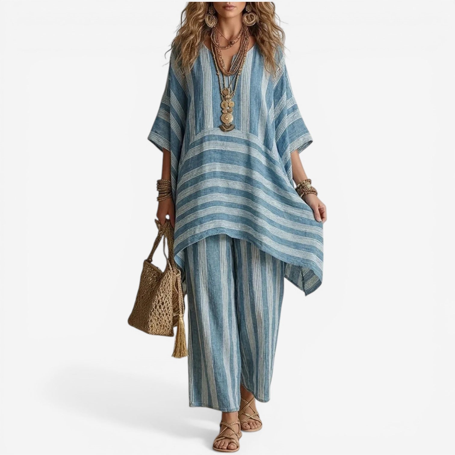 Lizzy™ Set casual fluido estivo
