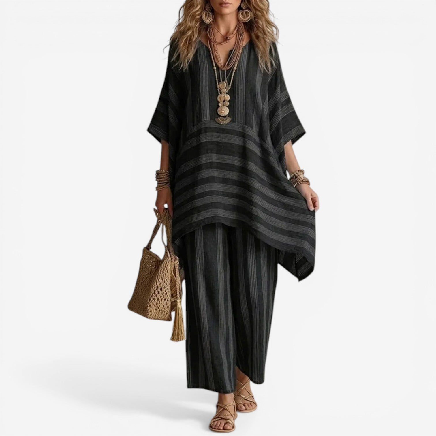 Lizzy™ Set casual fluido estivo