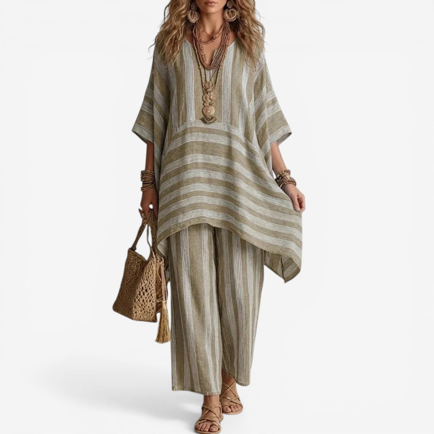 Lizzy™ Set casual fluido estivo