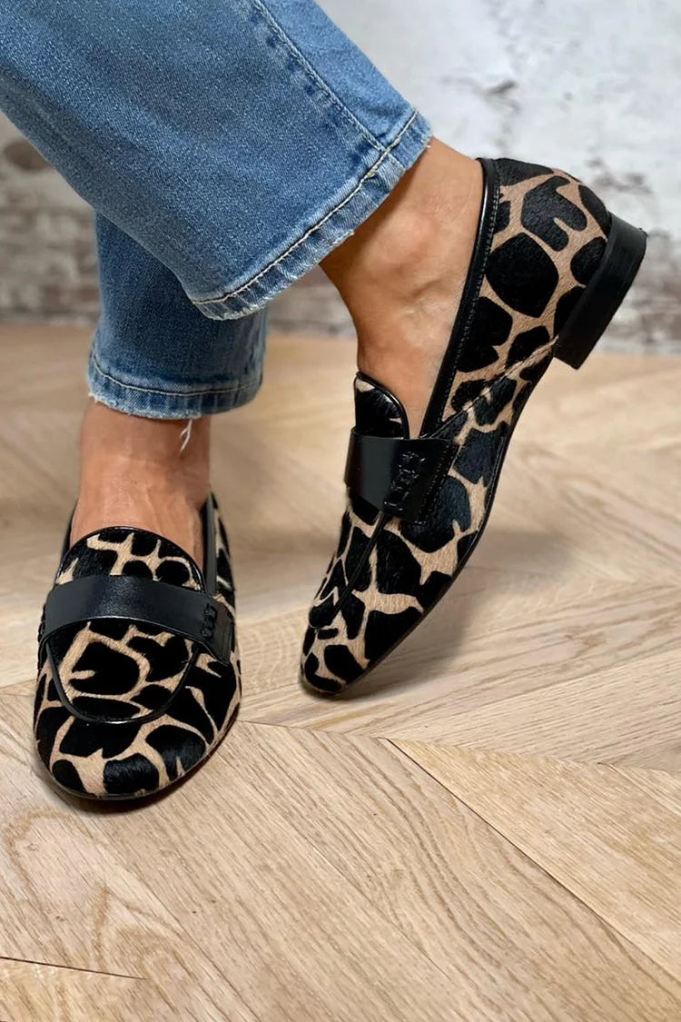 MOCASSINI ANIMALIER