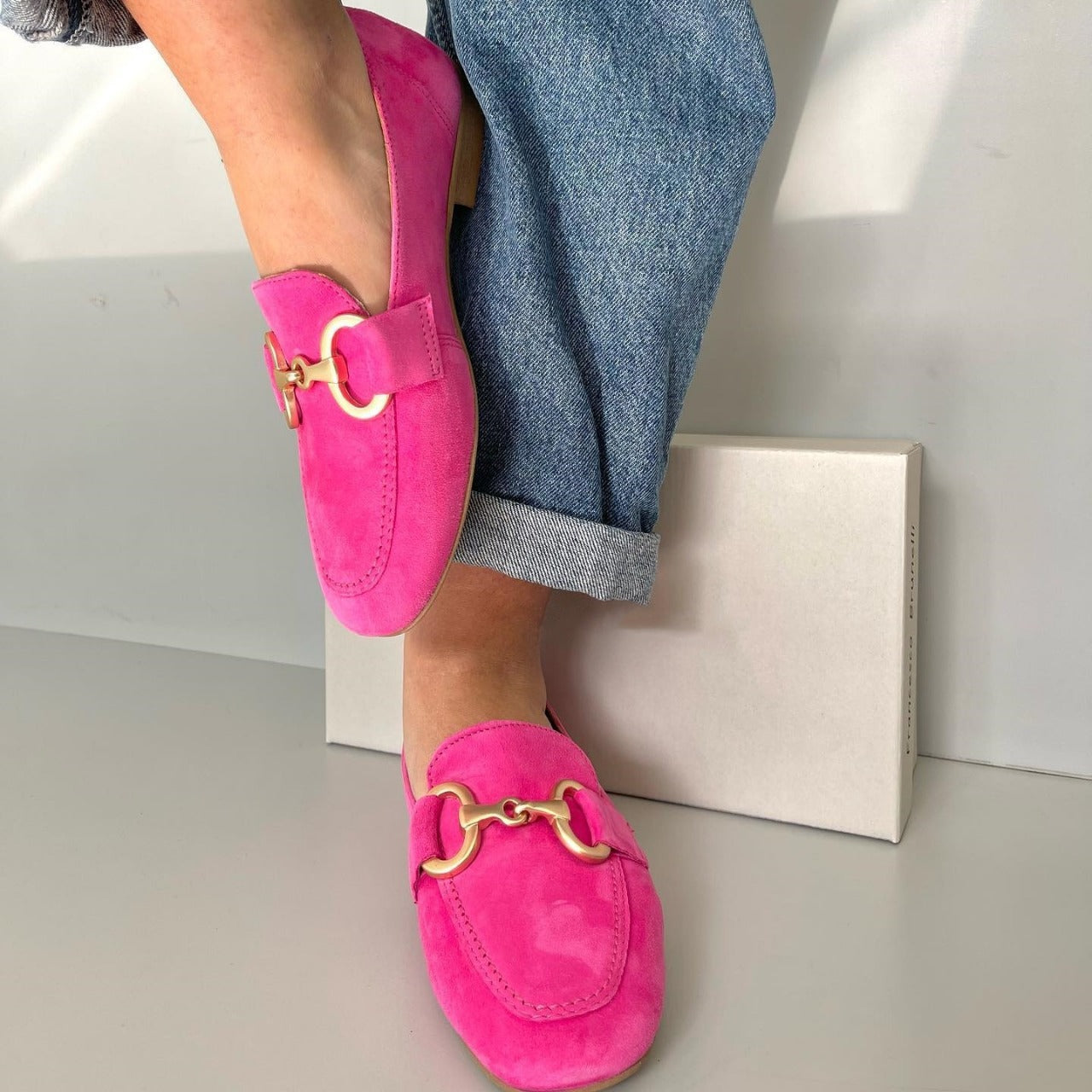 MOCASSINI CHIC CON DETTAGLIO ORO