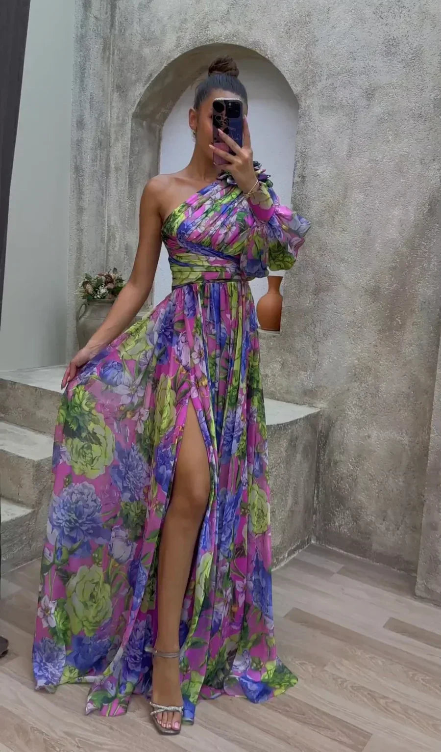Mabel | Vestito Drama Blossom