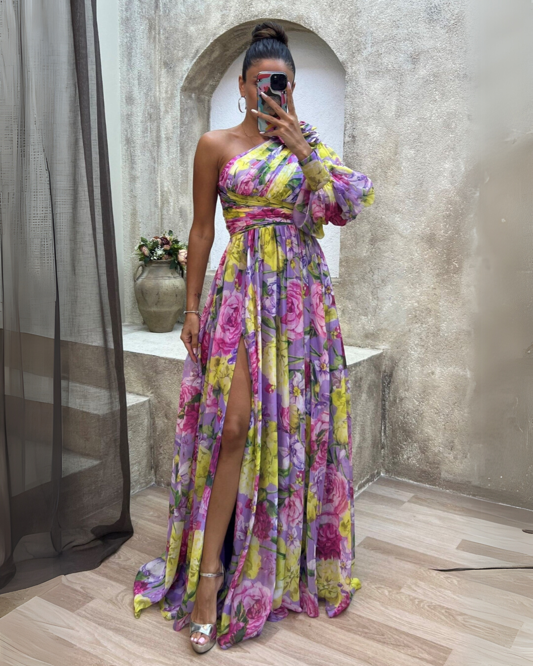 Mabel | Vestito Drama Blossom