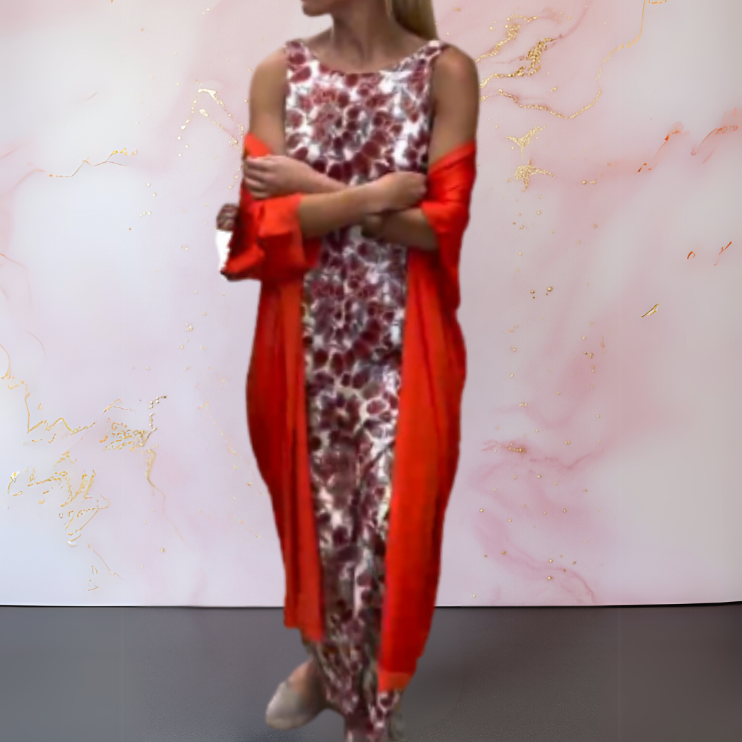 Melanie™ | Abito Elegante con Cardigan