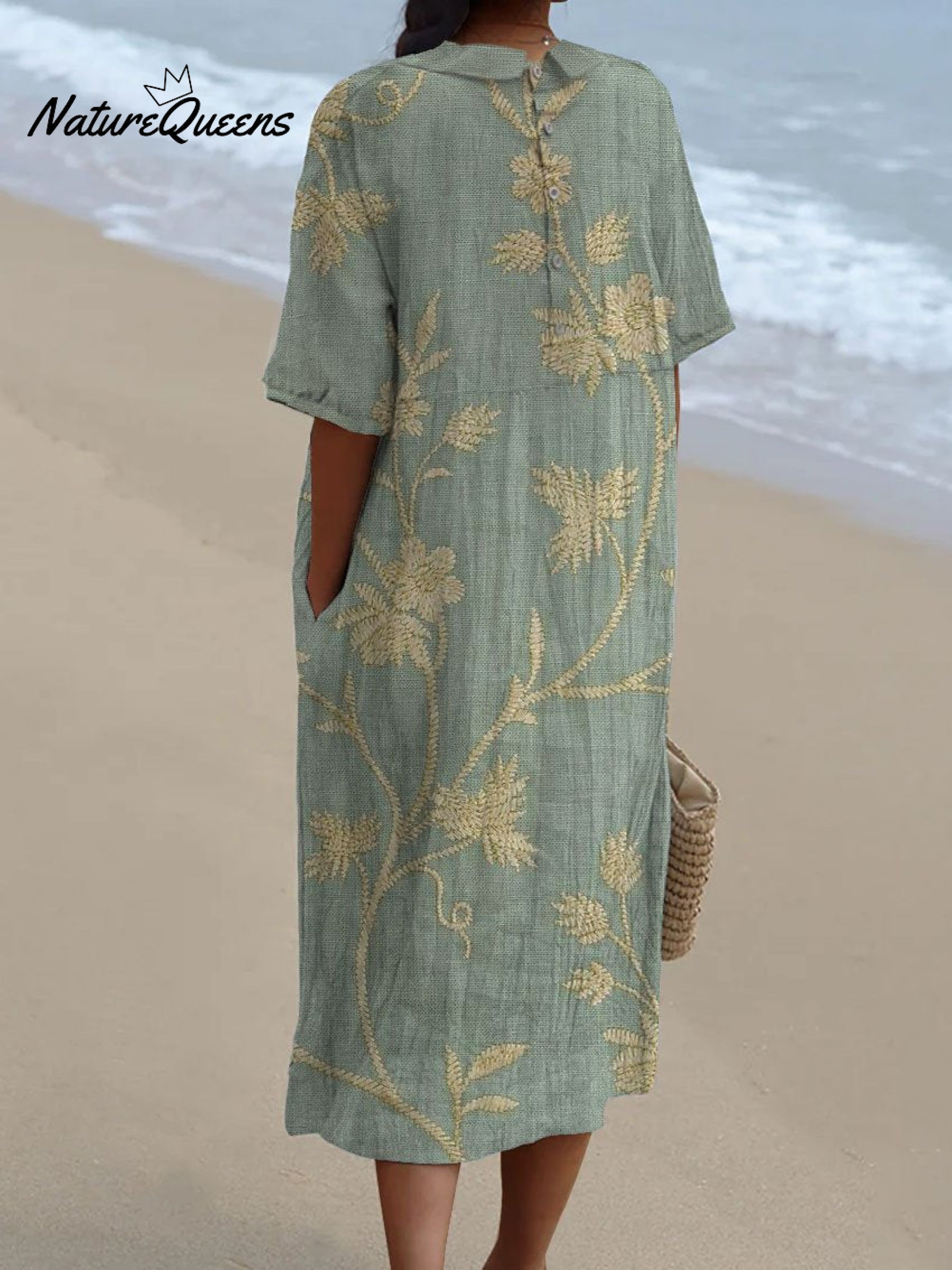 Merel - Vestito Vintage a Fiori